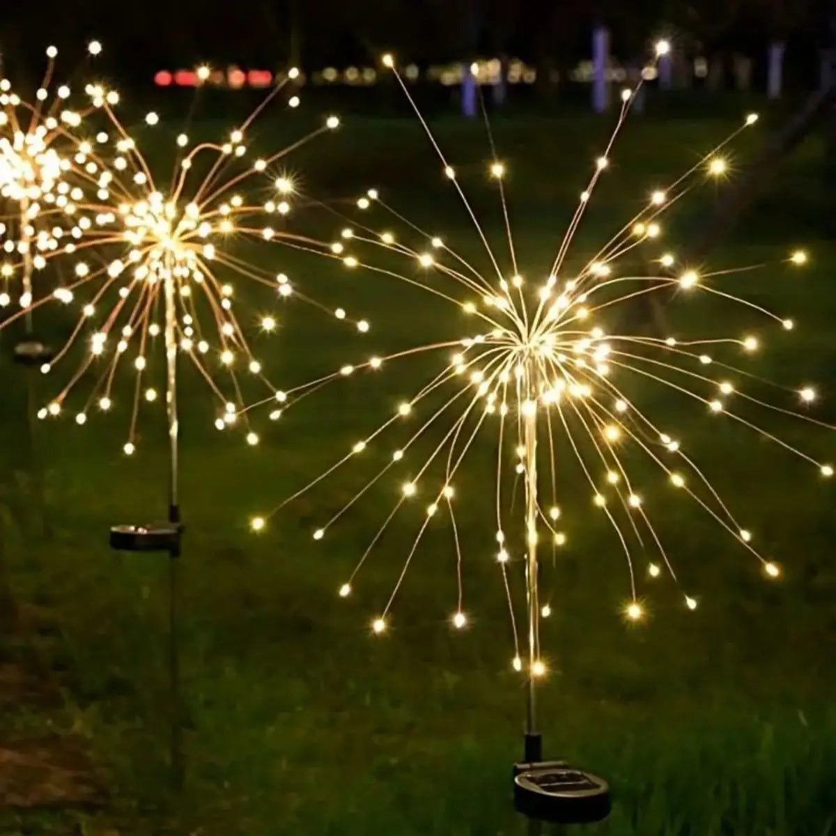 Solar LED Firework Lights 180/150/90 – Eco-Friendly, 8 Modes, Waterproof Outdoor Decor for Garden, Pathway & Landscape