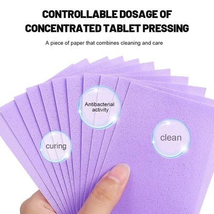 30/60/90/120Pcs Floor Cleaner Tablets Mopping Floor Papers Clean Tiles Wooden Floor Household Toilet Cleaning Deodorization Tool