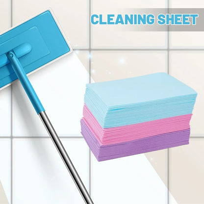 30/60/90/120Pcs Floor Cleaner Tablets Mopping Floor Papers Clean Tiles Wooden Floor Household Toilet Cleaning Deodorization Tool